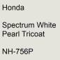 Preview: Honda, Spectrum White Pearl Tricoat, NH-756P.